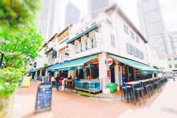 Boat Quay Singapore River facing Restaurant Pub Shophouse  (D1), Retail #630156291